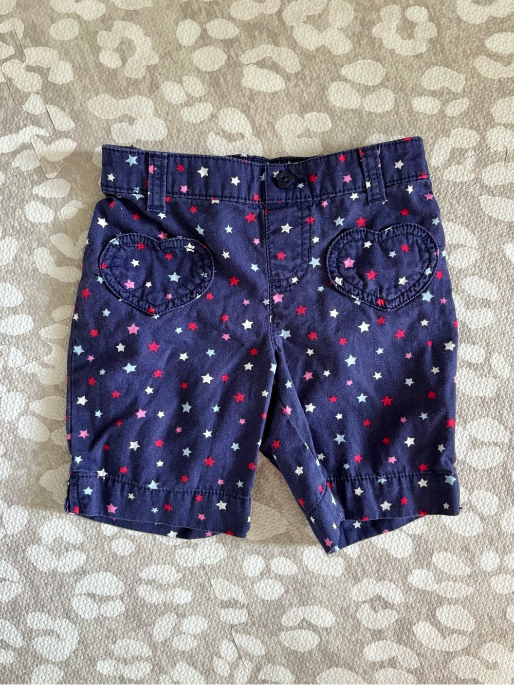Jumping Beans 4T girls star shorts